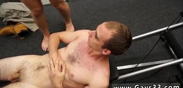  Hunks with abnormally thick cocks and only gay man blowjob himself